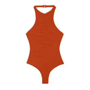 Kenna One Piece | Clay Matte JADE SWIM
