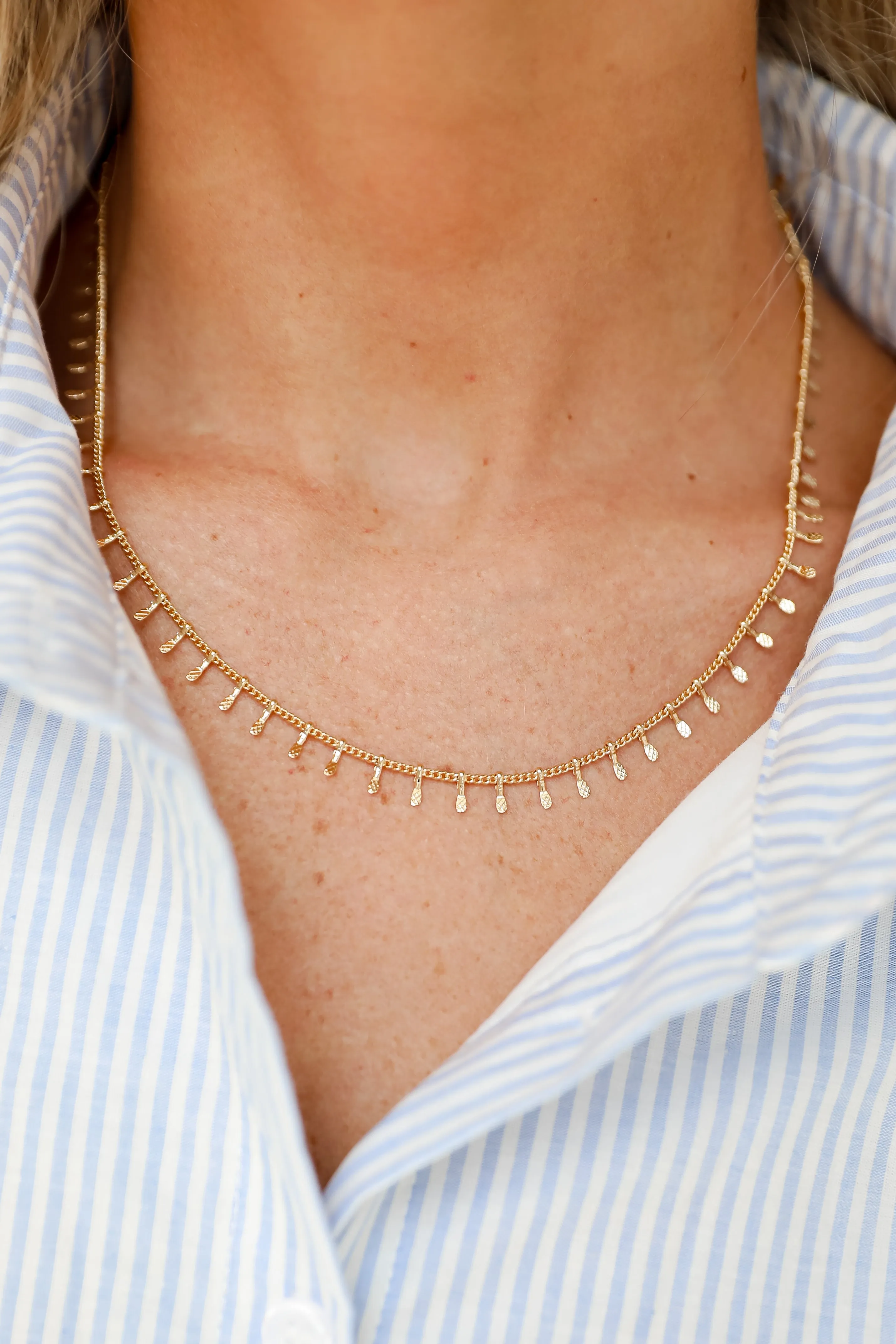 Kennedy Gold Necklace