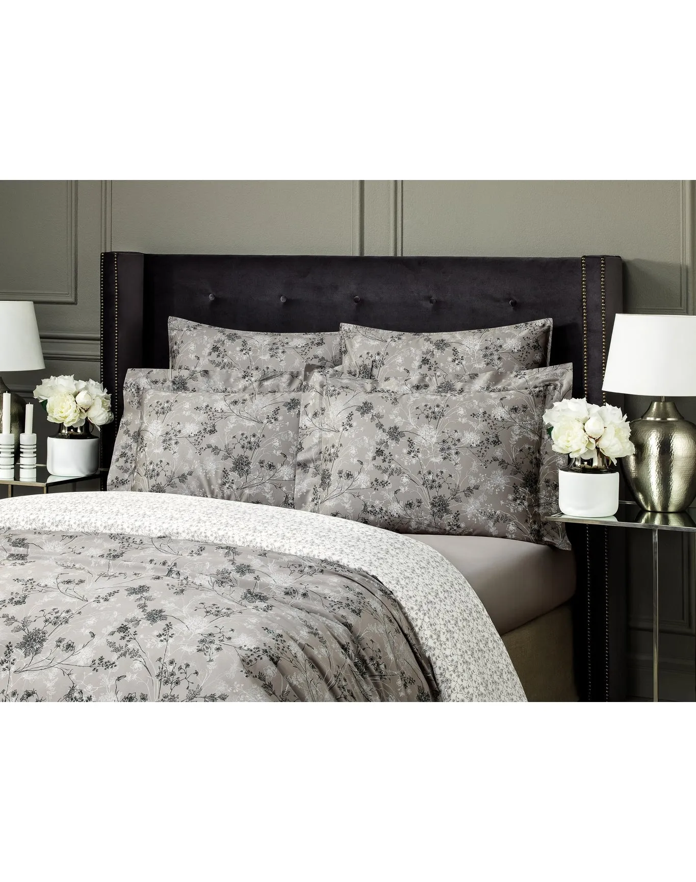 Kristi Flat Sheet | Grey TOGAS