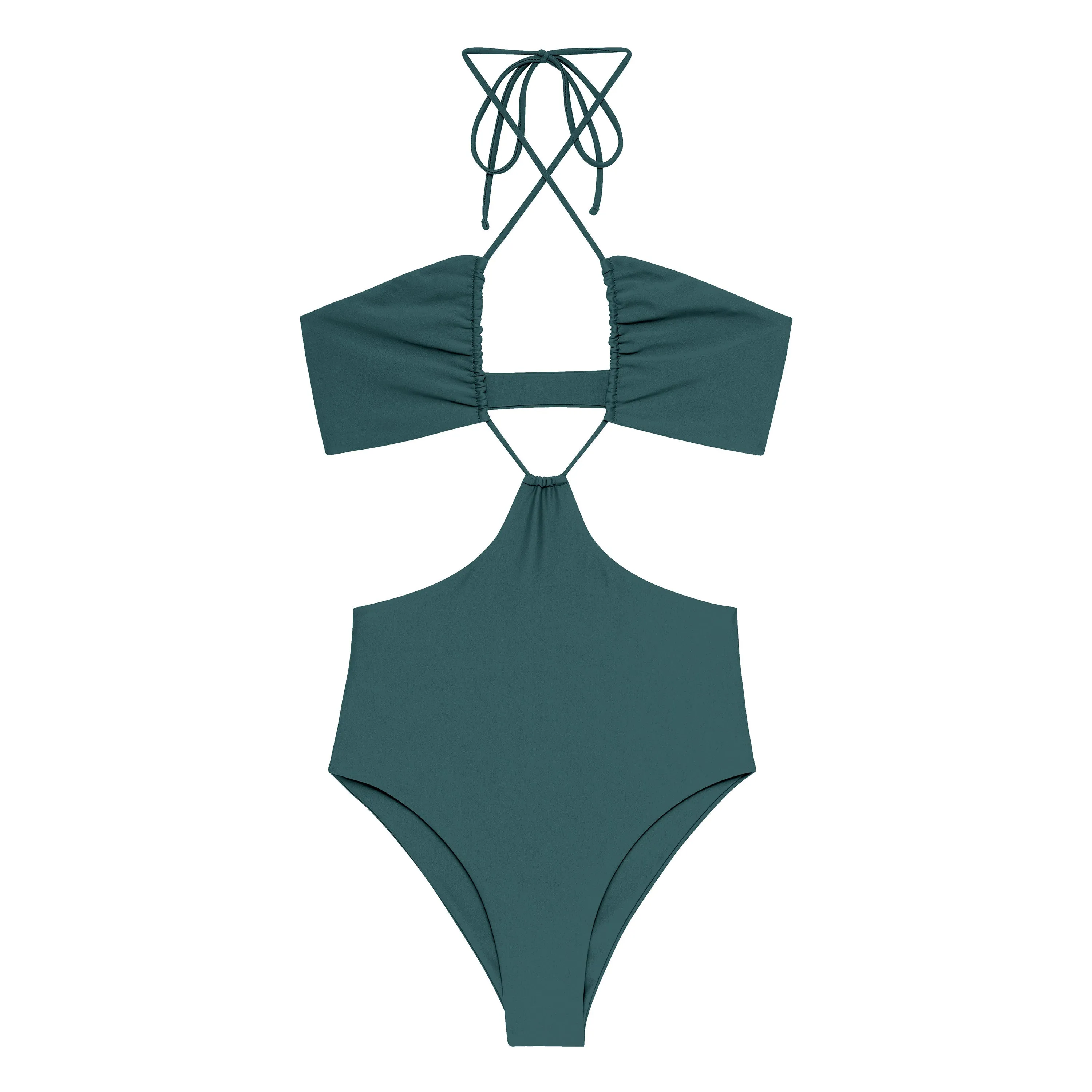 Layla One Piece | Cacti Matte JADE SWIM