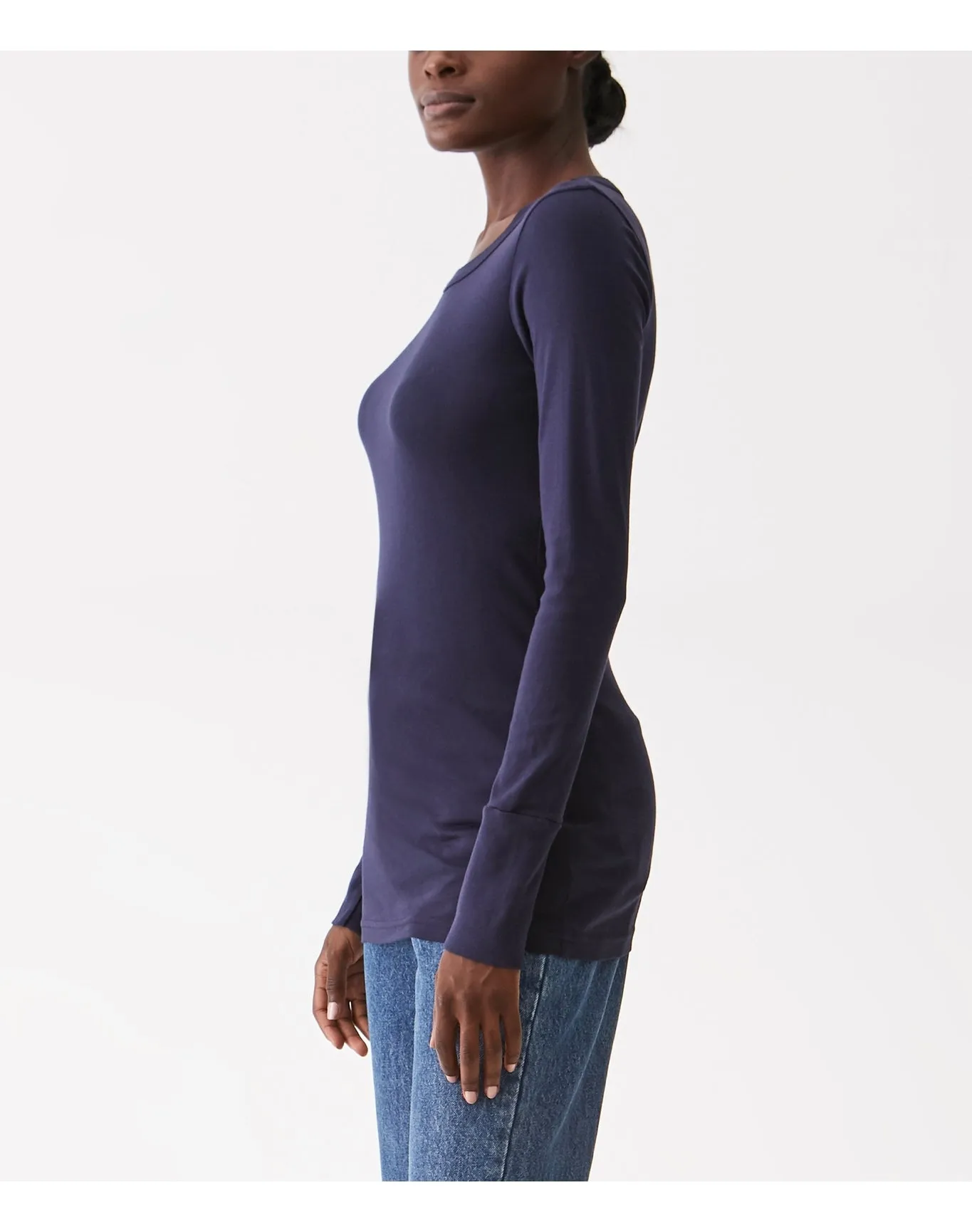 Legacy Supima Tee with Raw Edge | Admiral MICHAEL STARS