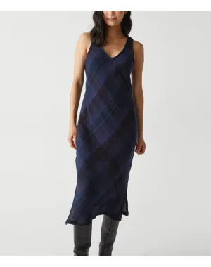 Libbie Plaid Midi Dress | Nocturnal MICHAEL STARS