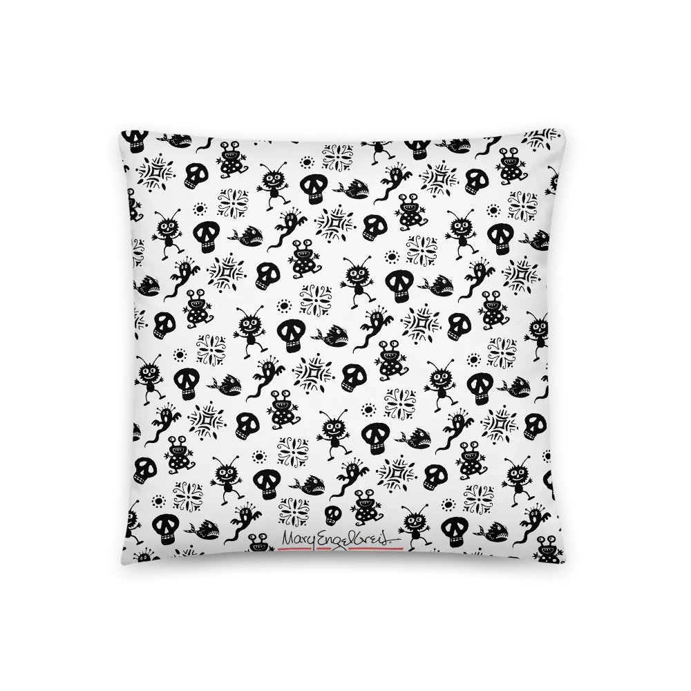Life Shuts Door Pillow