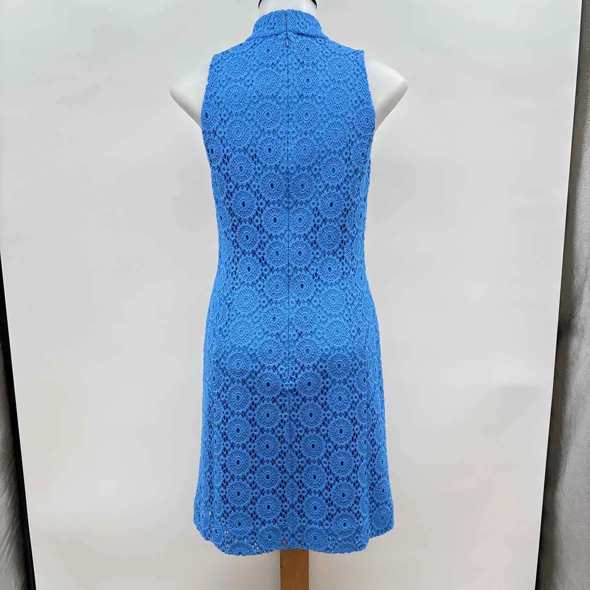 Lilly Pulitzer Women's Size 4 Blue Crochet Dress