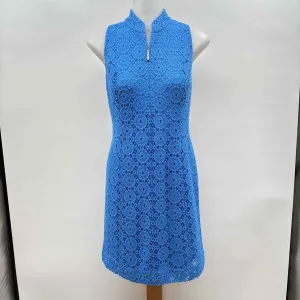 Lilly Pulitzer Women's Size 4 Blue Crochet Dress