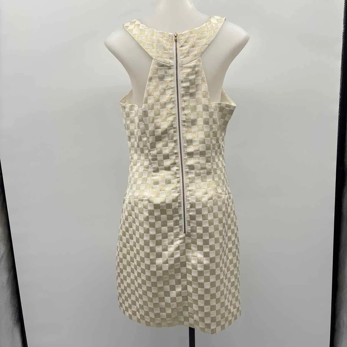 Lilly Pulitzer Women's Size 6 White Checkered Dress