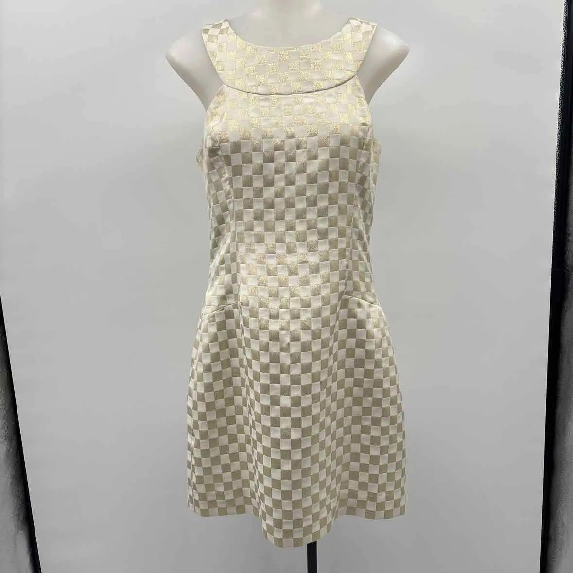 Lilly Pulitzer Women's Size 6 White Checkered Dress