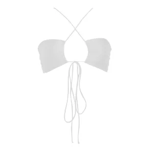 Livi Top | White Matte JADE SWIM