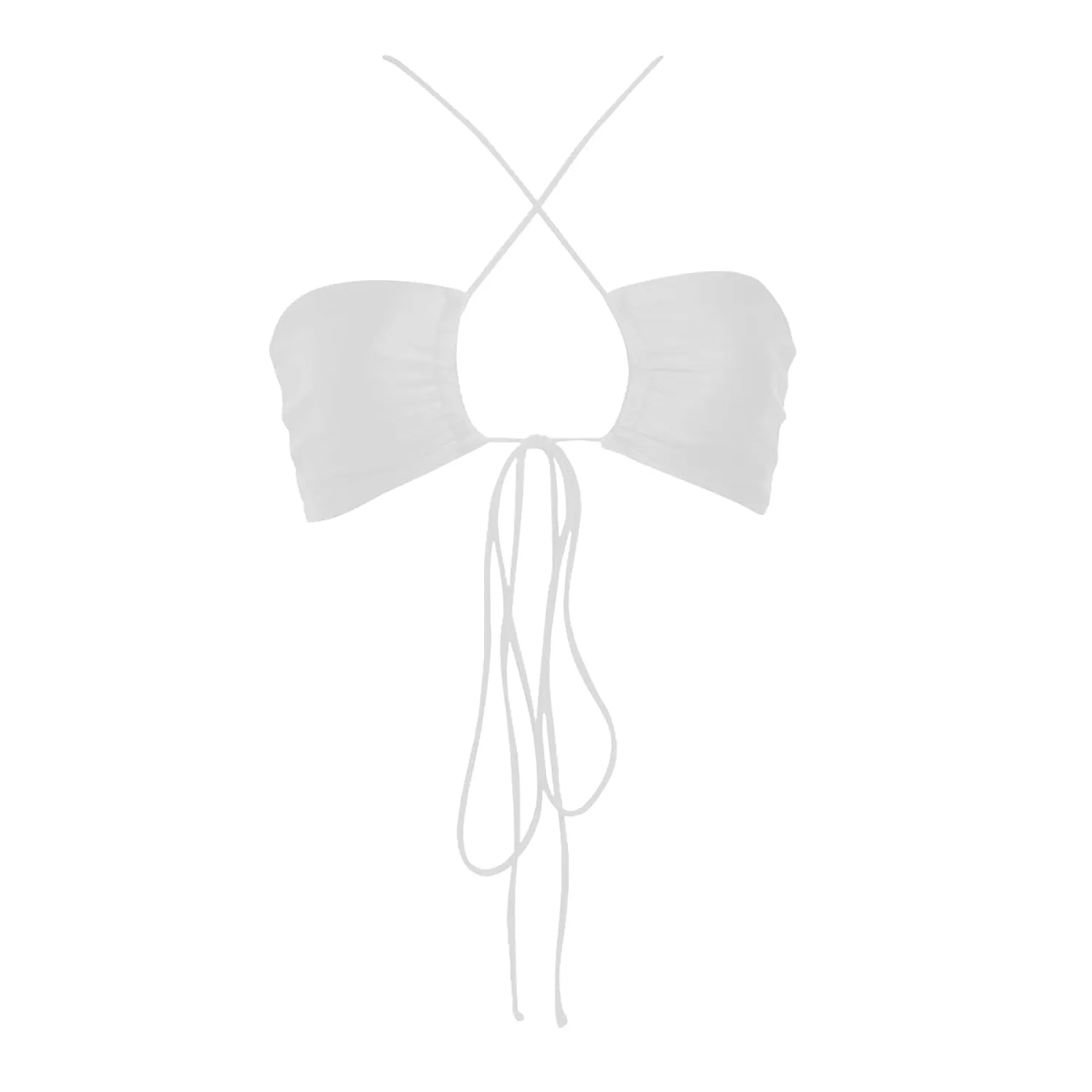Livi Top | White Matte JADE SWIM