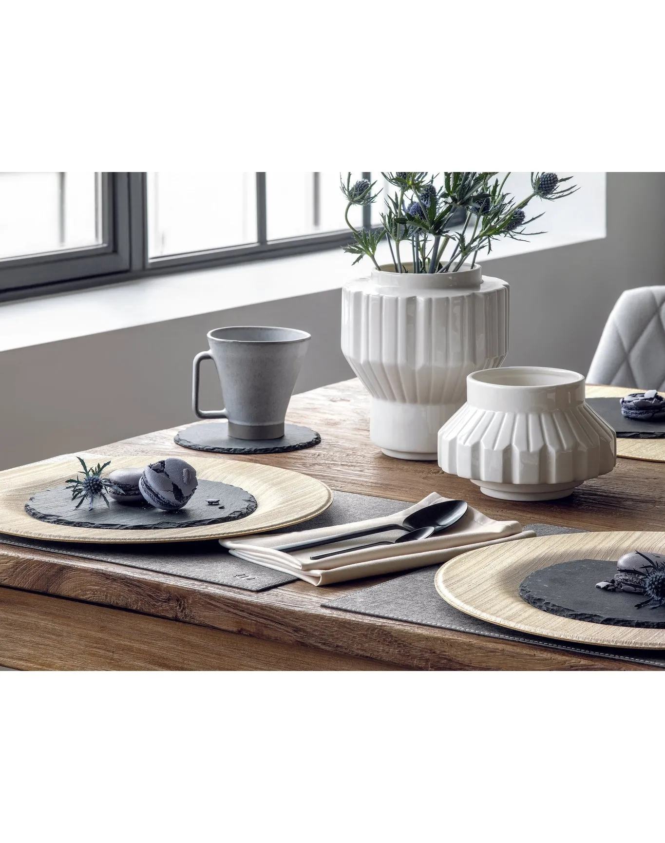 Loran Placemat Round | Ecru TOGAS