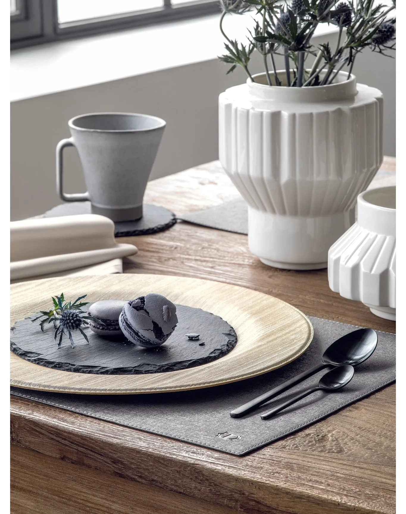 Loran Placemat Round | Ecru TOGAS