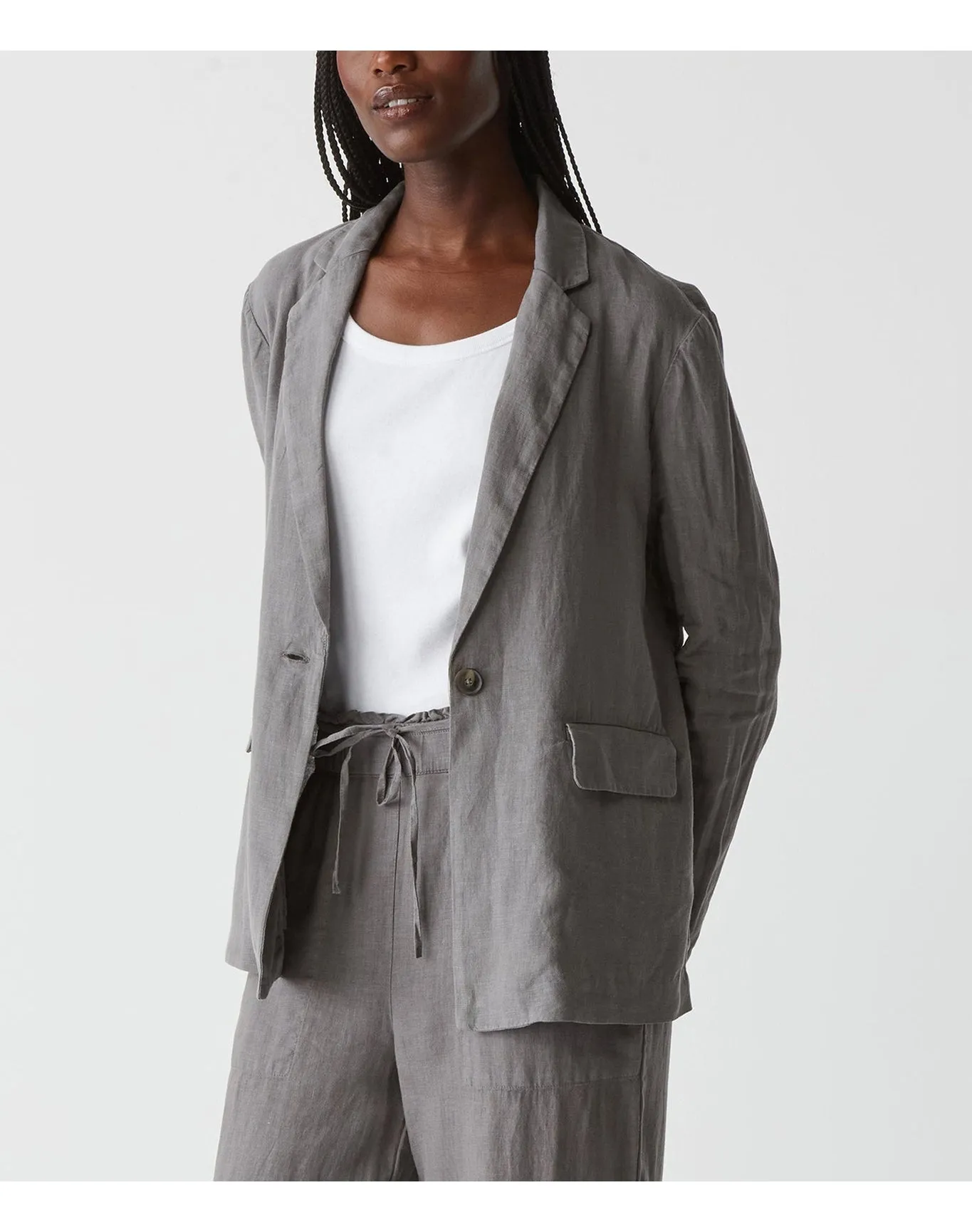 Lottie Linen Blazer | Oxide MICHAEL STARS