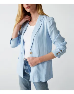 Lottie Linen Blazer | Water MICHAEL STARS