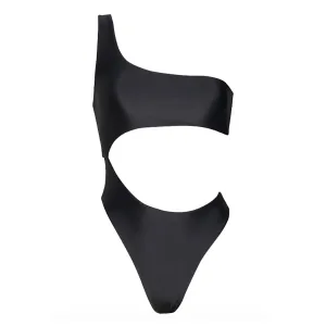Luna One Piece | Black Matte JADE SWIM