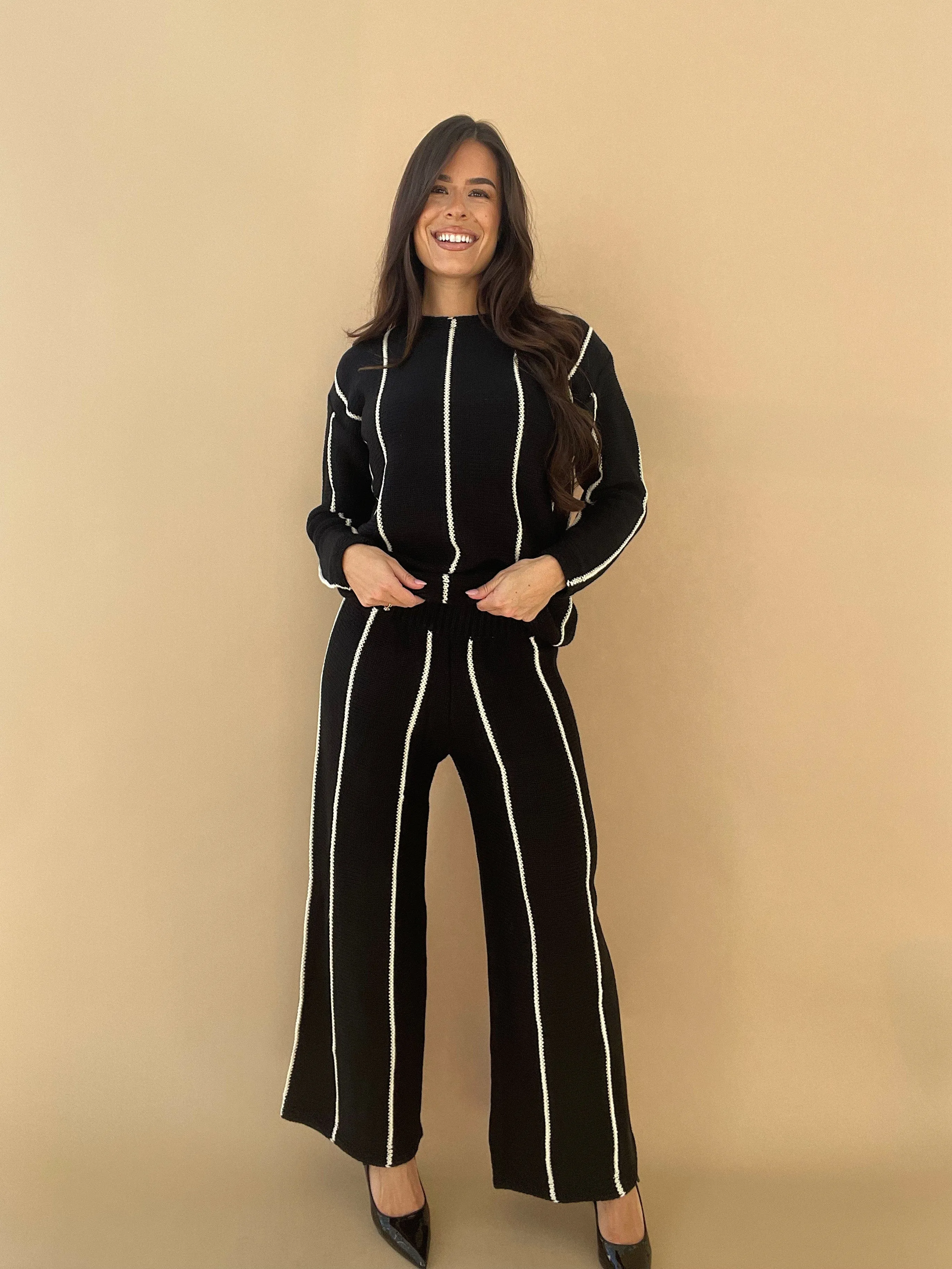Luxe Lines Sweater