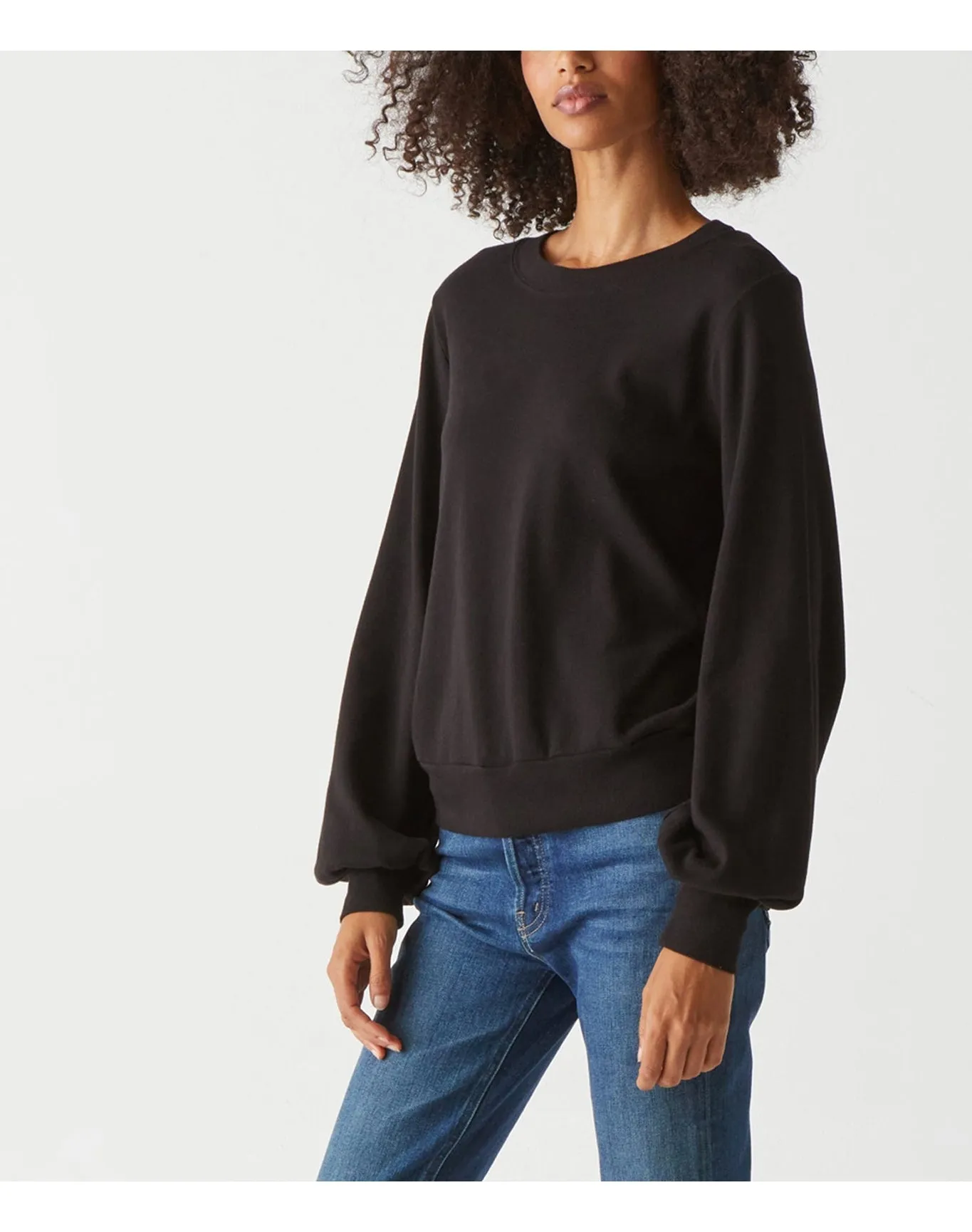 Mac Balloon Sleeve Tee | Black MICHAEL STARS