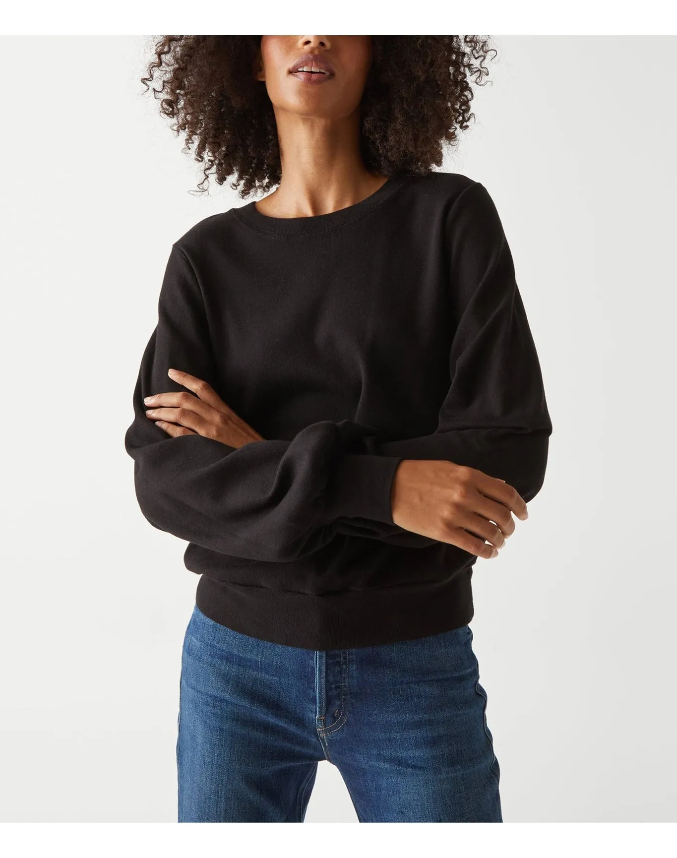 Mac Balloon Sleeve Tee | Black MICHAEL STARS