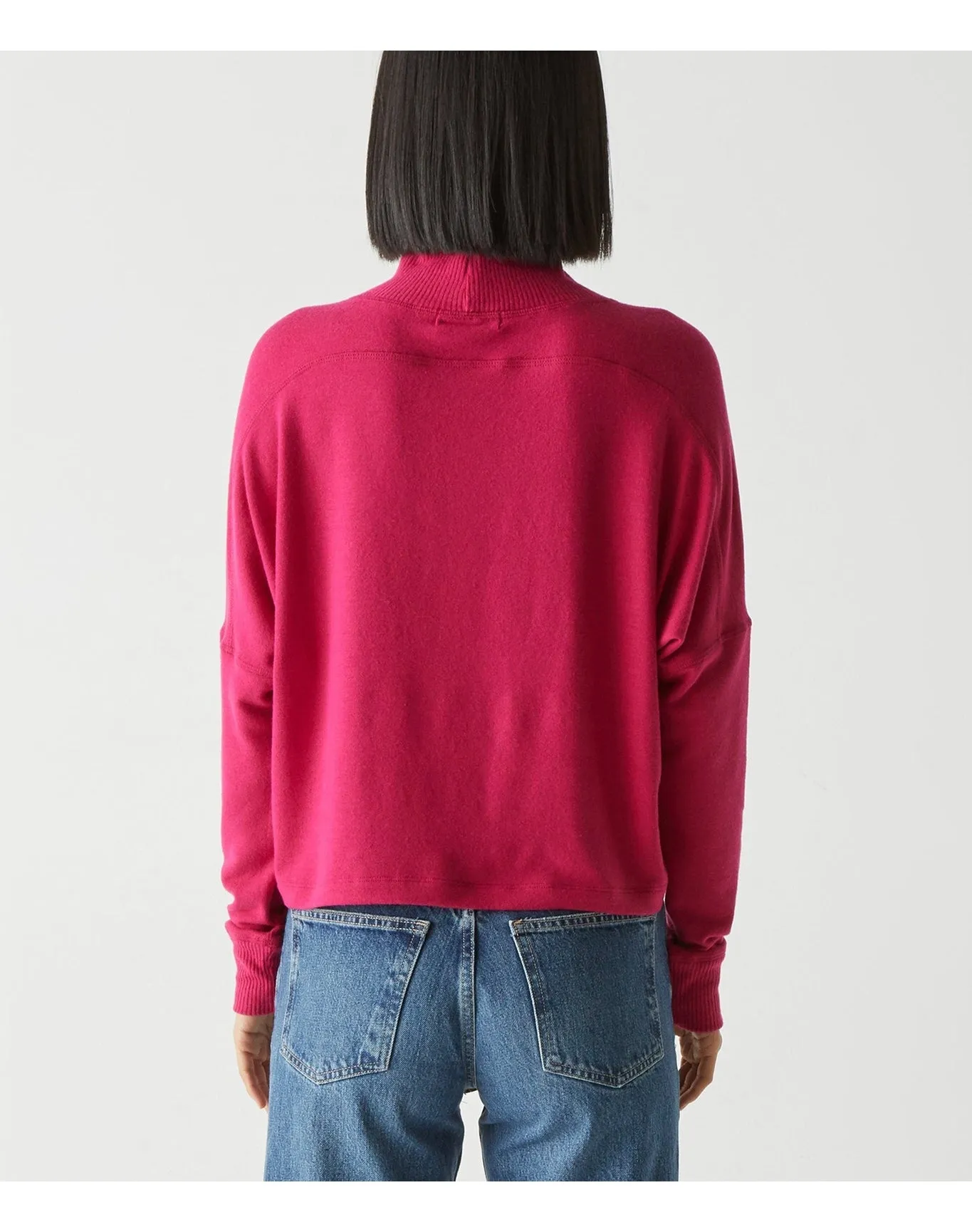 Marcy Mock Neck Top | Dark Voltage MICHAEL STARS
