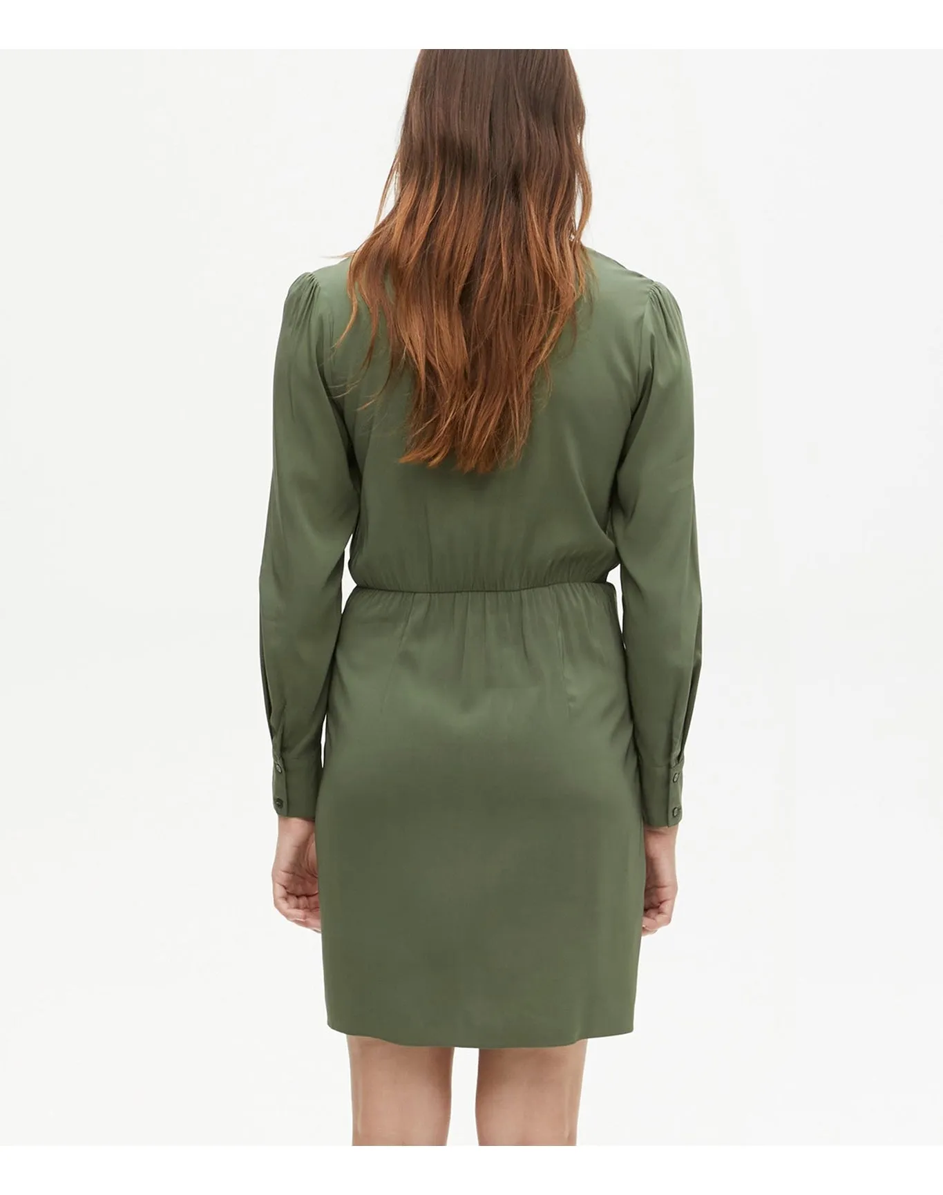 Mary Surplice Dress | Tarragon MICHAEL STARS