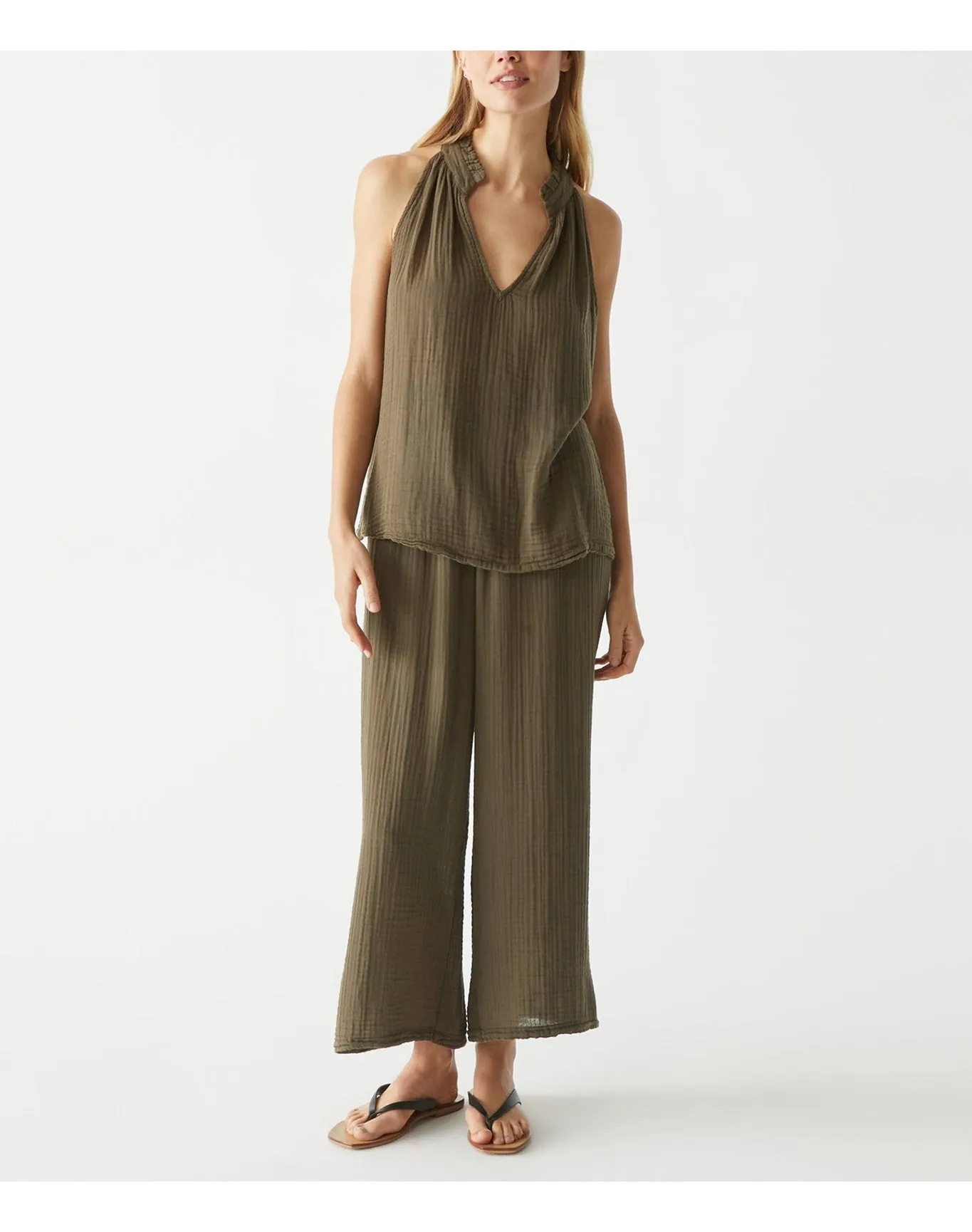 Medina Cropped Gauze Pant | Dolma MICHAEL STARS