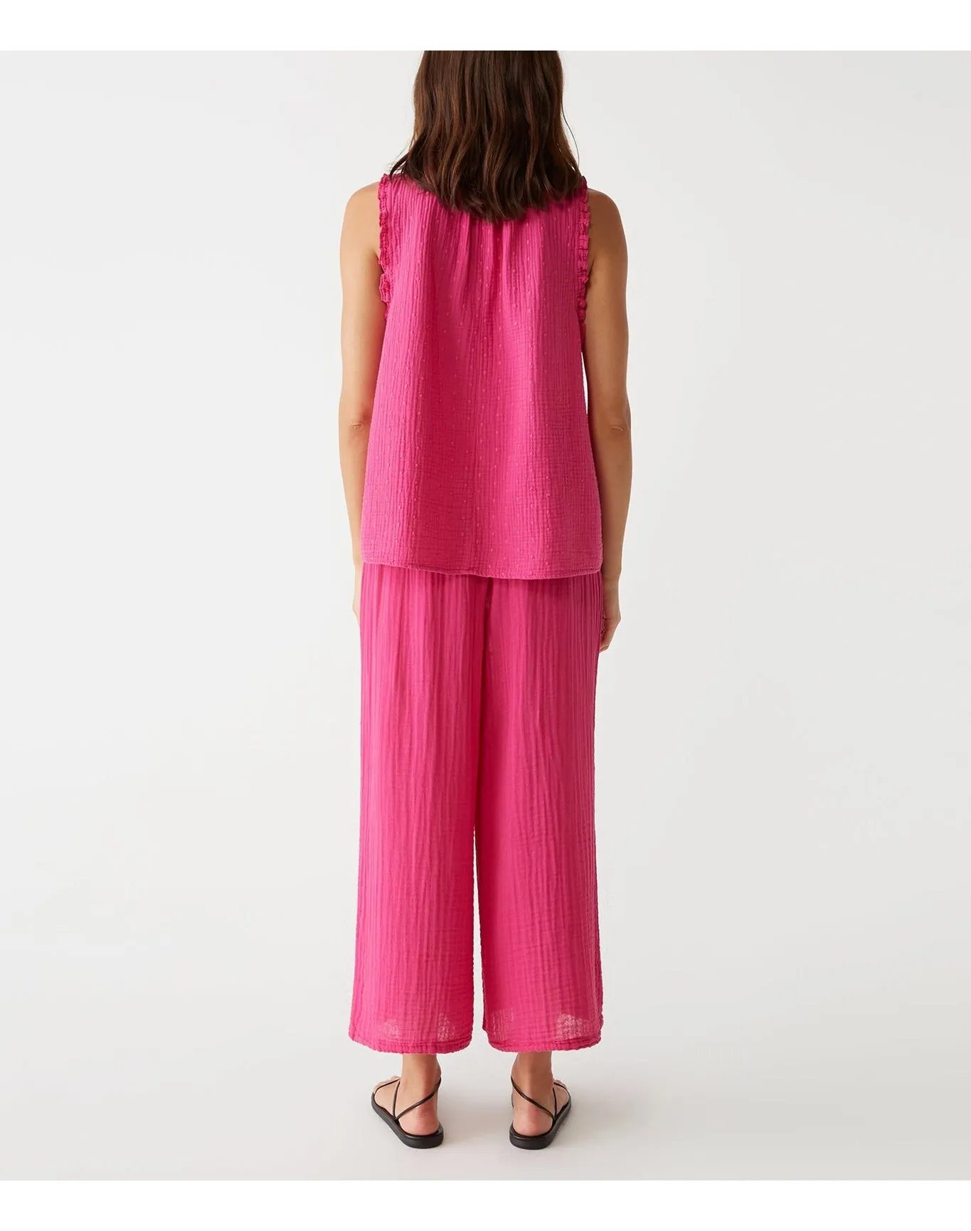 Medina Cropped Gauze Pant | Pitaya MICHAEL STARS