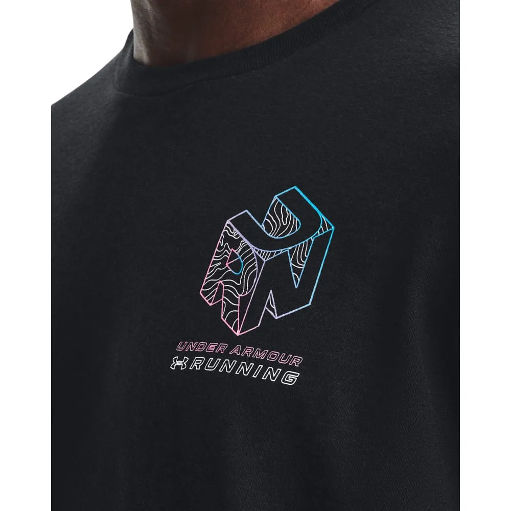 Men's UA Run Gradient Grid T-Shirt