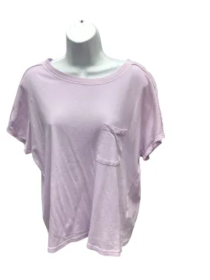Michael Stars LA Pocket Tee Lilac M