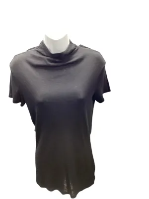 Michael Stars Women's Mock Tee Black O/S