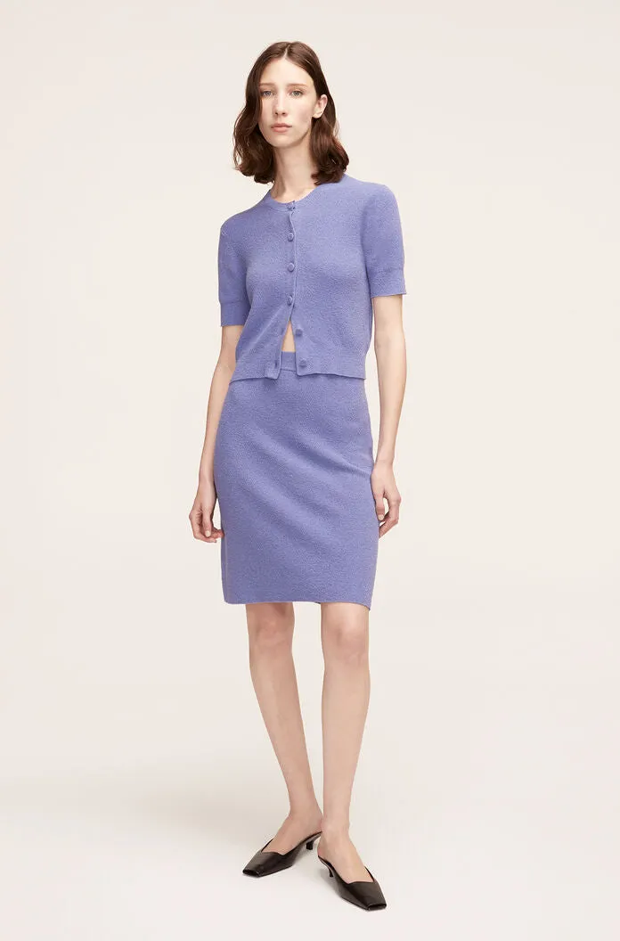 Mini Boucle Skirt | French Blue REBECCA TAYLOR