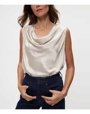 Mitzi Cowl Neck Top | Cement MICHAEL STARS