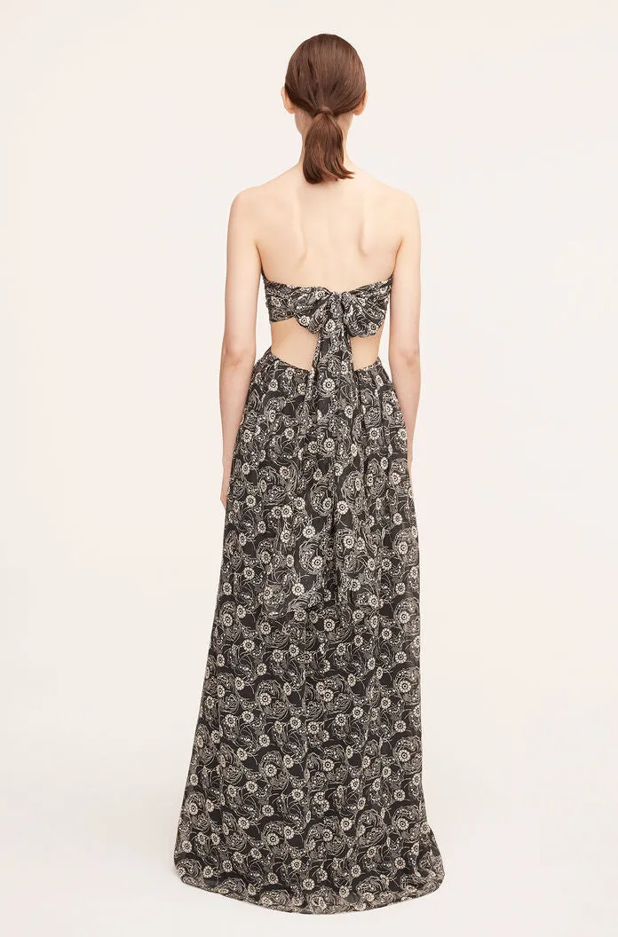 Monarch Fleur Whisper Front Dress | Monarch Fleur Black Combo REBECCA TAYLOR