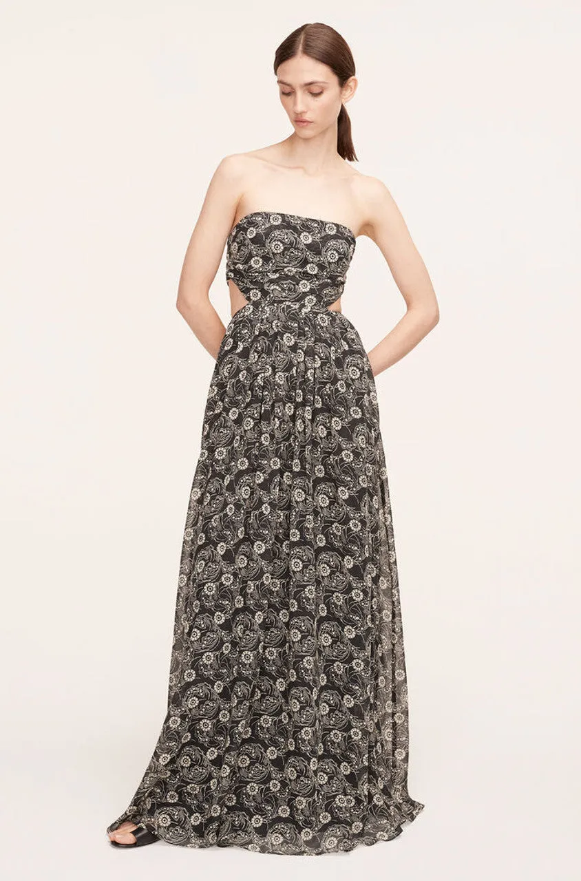 Monarch Fleur Whisper Front Dress | Monarch Fleur Black Combo REBECCA TAYLOR