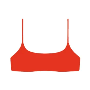 Muse Scoop Top | Crimson Matte JADE SWIM