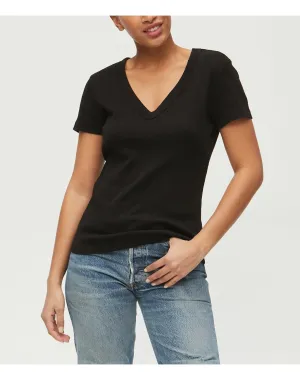 Nikki V-Neck Tee | Black MICHAEL STARS