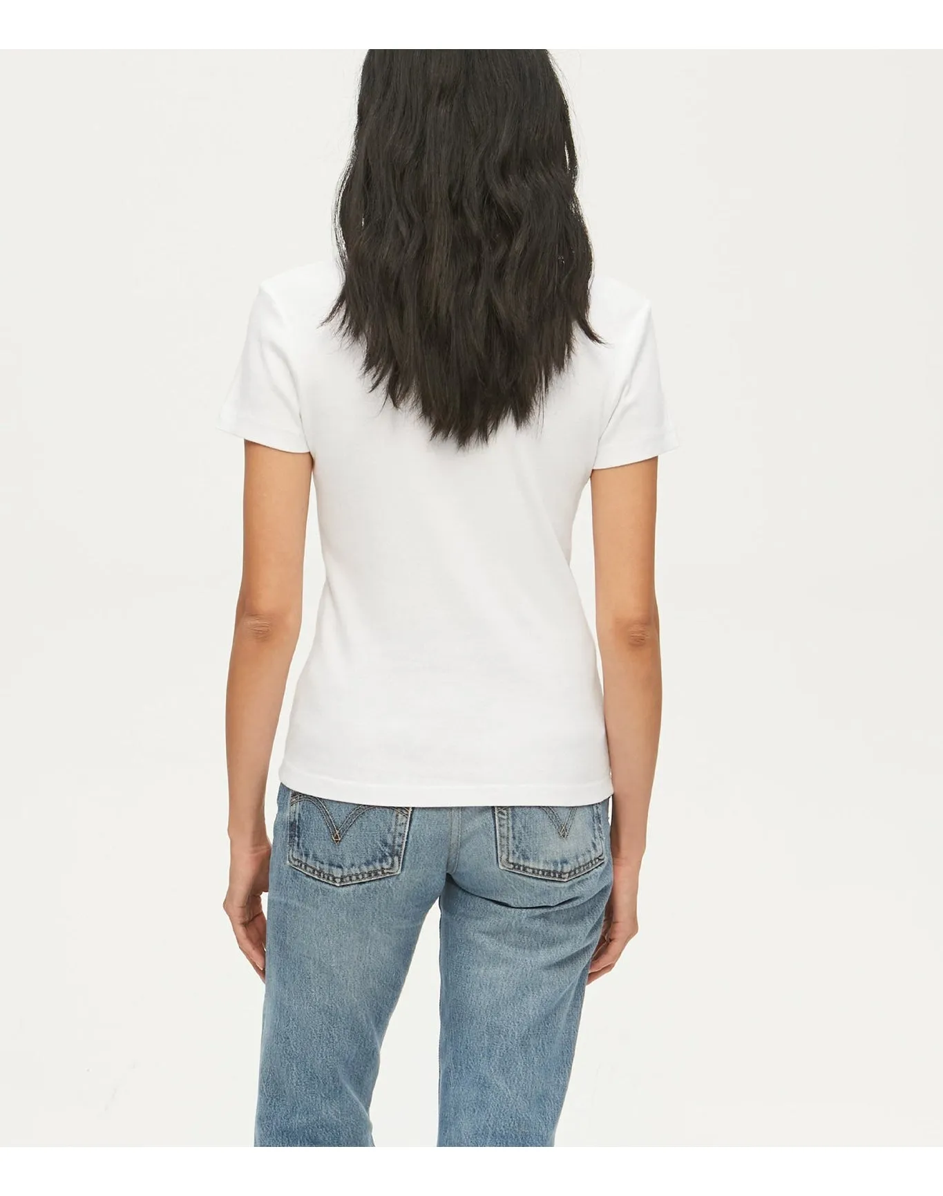 Nikki V-Neck Tee | White MICHAEL STARS