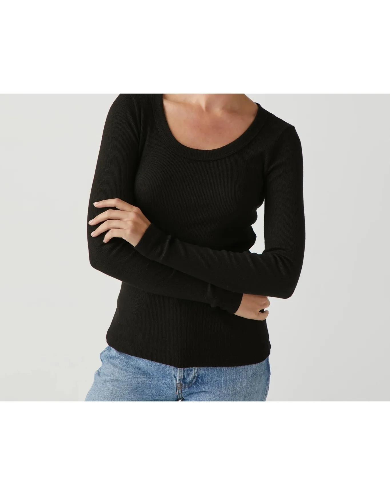 Nora Shine Tee | Black MICHAEL STARS