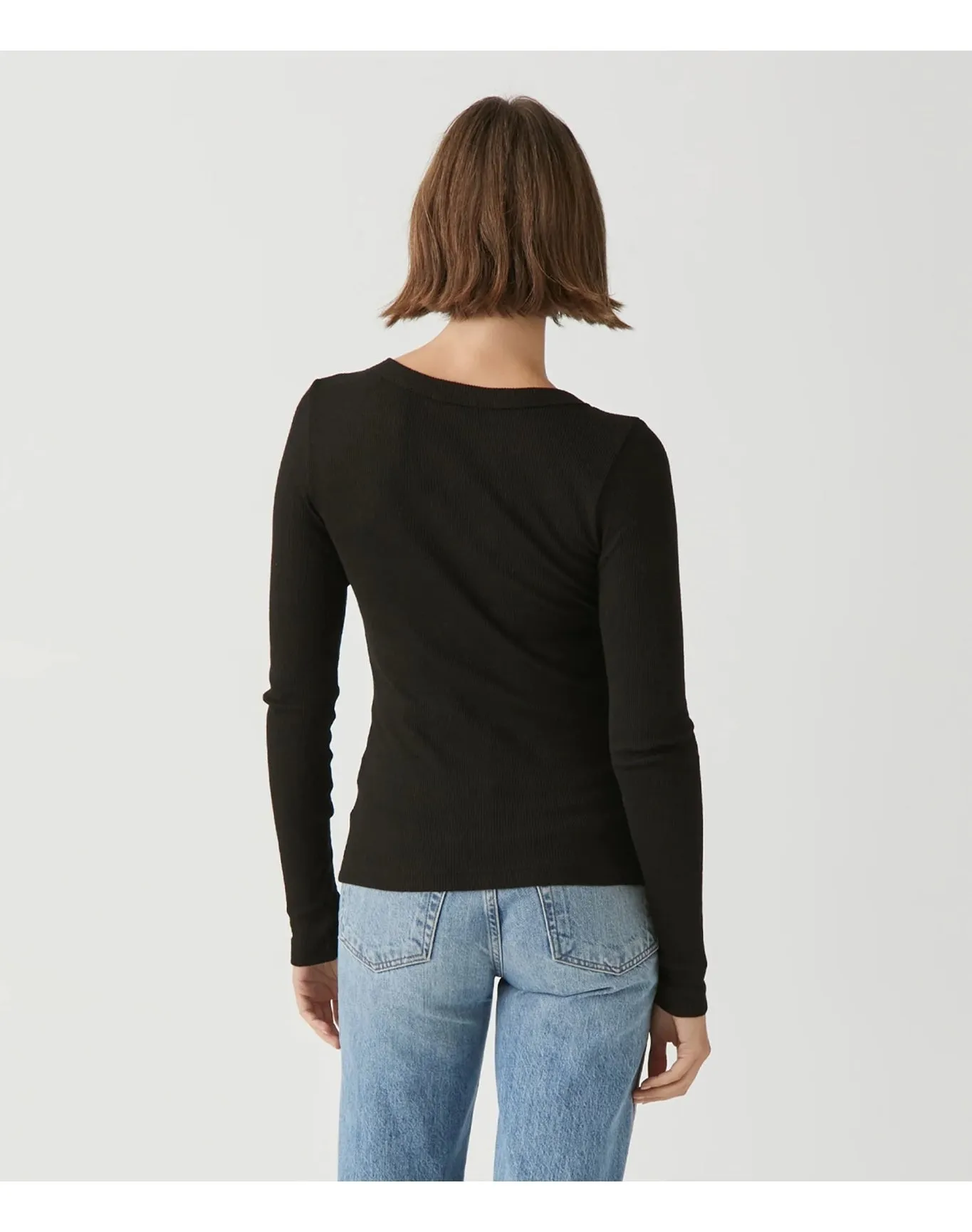 Nora Shine Tee | Black MICHAEL STARS