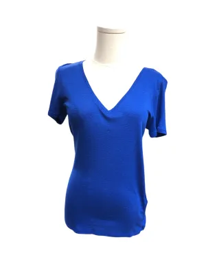 NWT Michael Stars Women's V Tee Royal O/S
