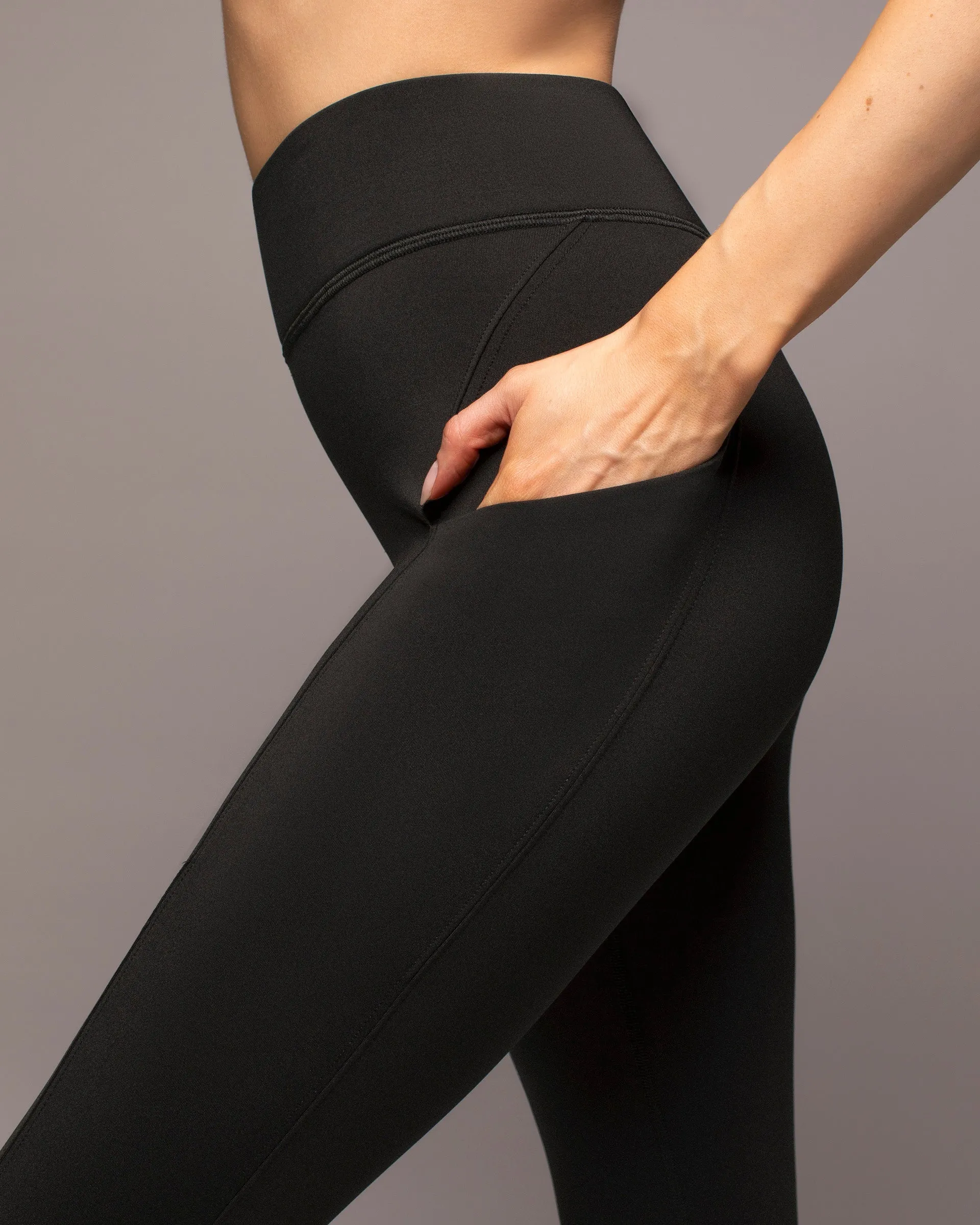Odyssey Pocket Stirrup Legging | Black MICHI