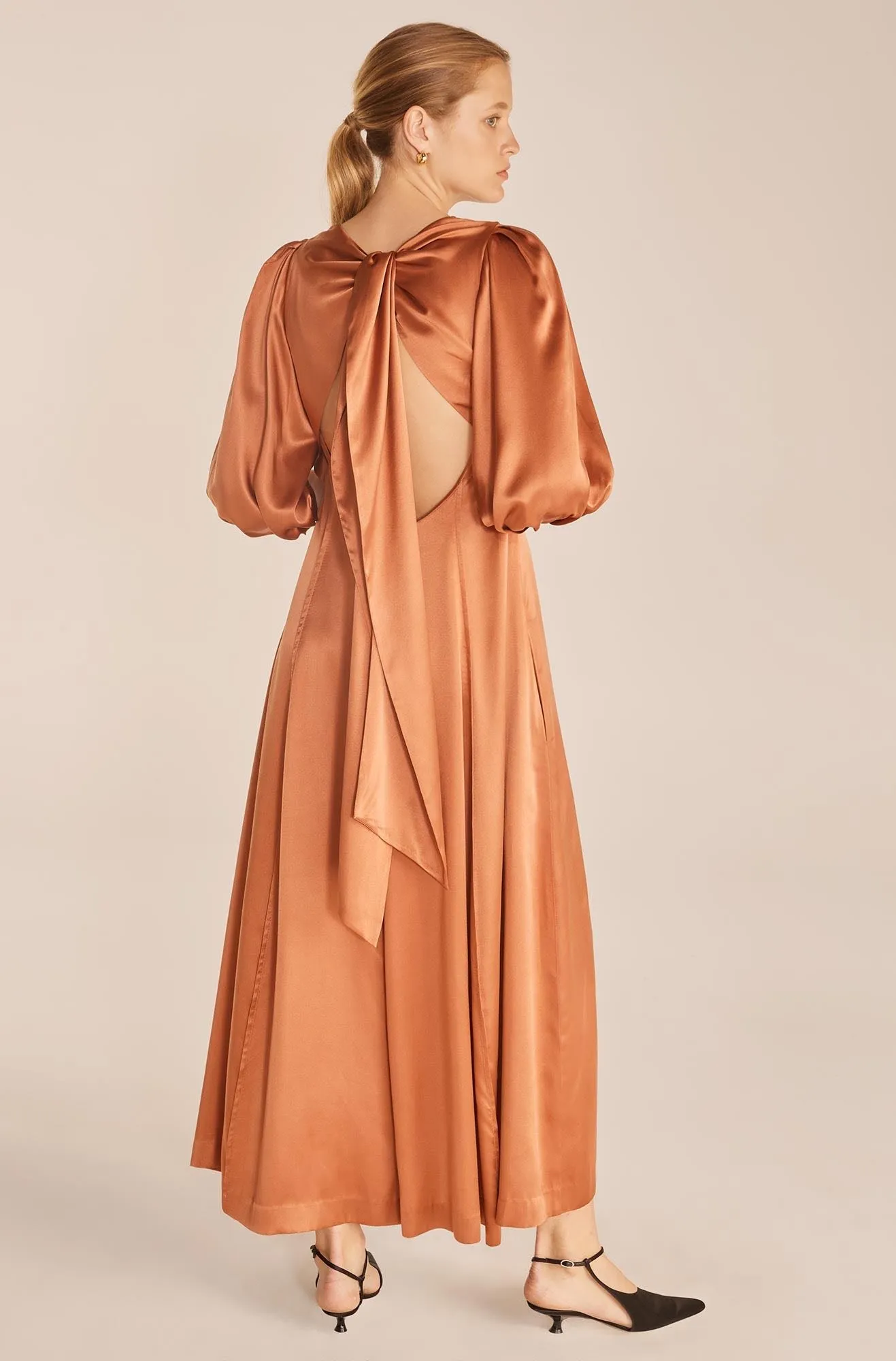 Open Back Dress | Auburn REBECCA TAYLOR