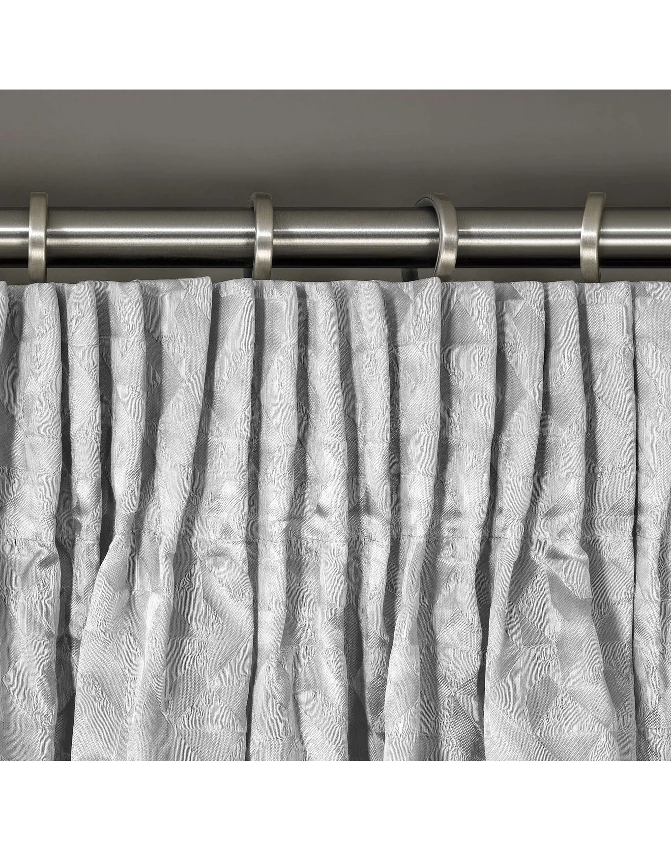 Origami Curtains And Tiebacks | Grey TOGAS