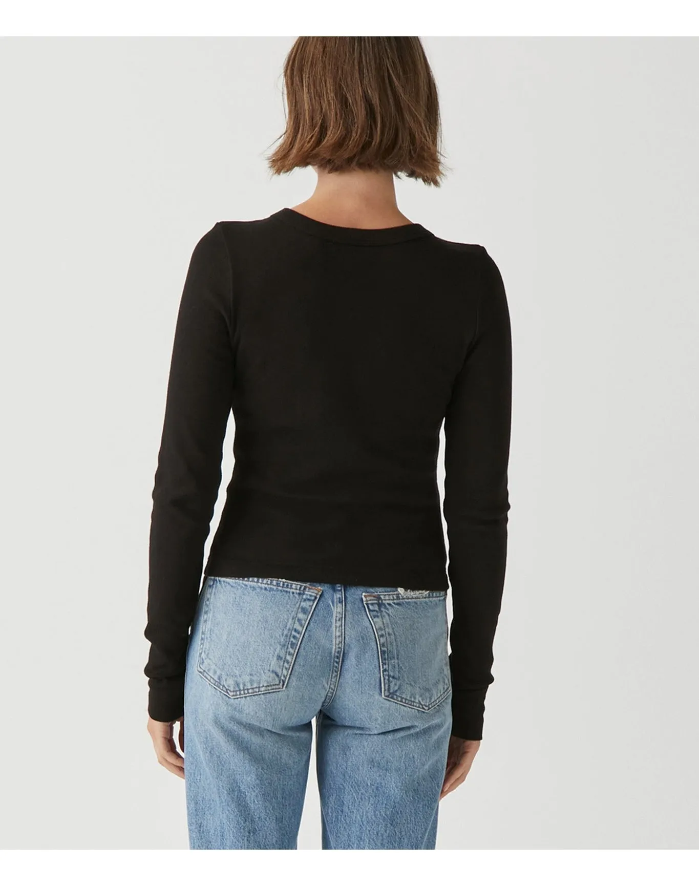 Orion Cropped Tee | Black MICHAEL STARS