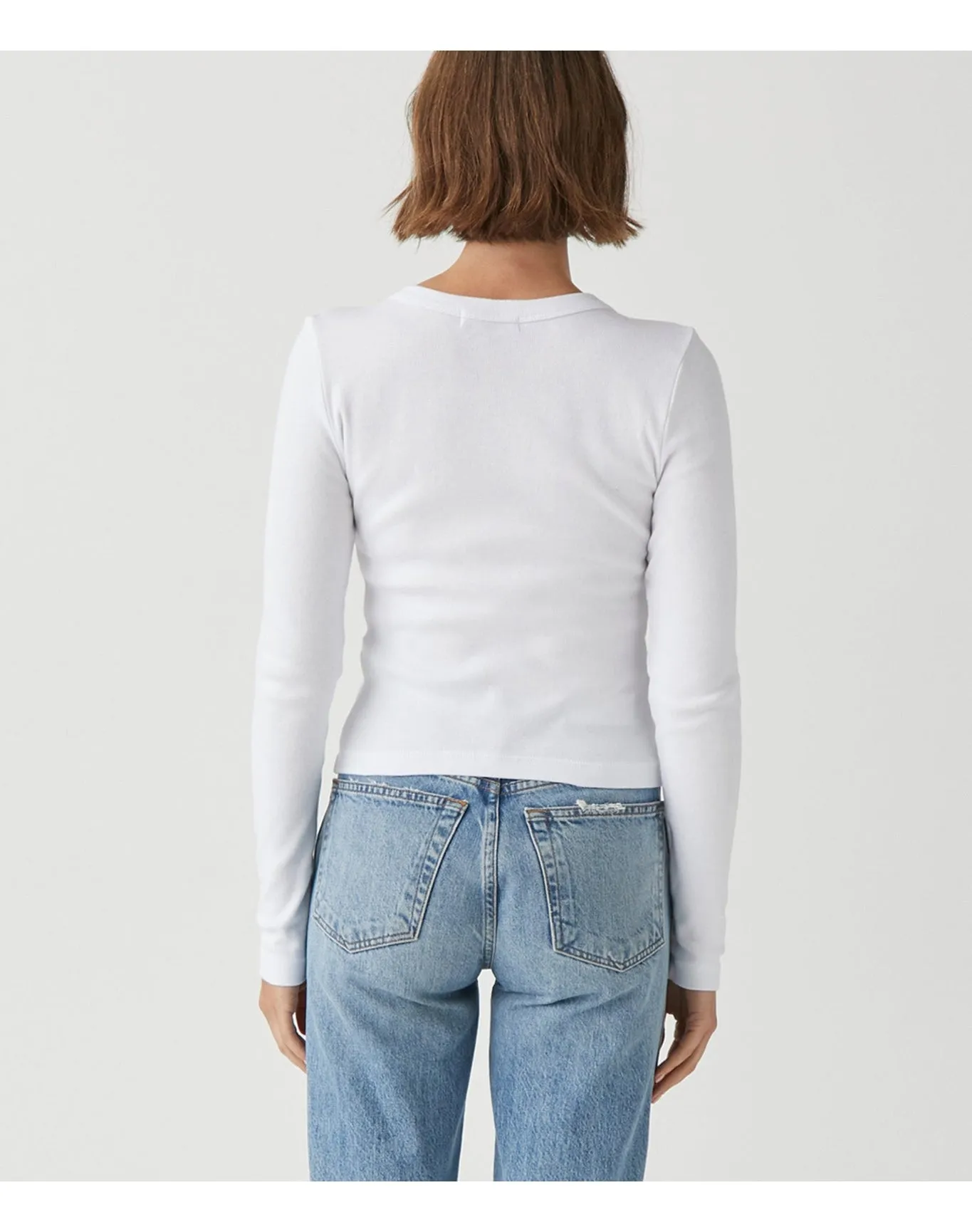 Orion Cropped Tee | White MICHAEL STARS