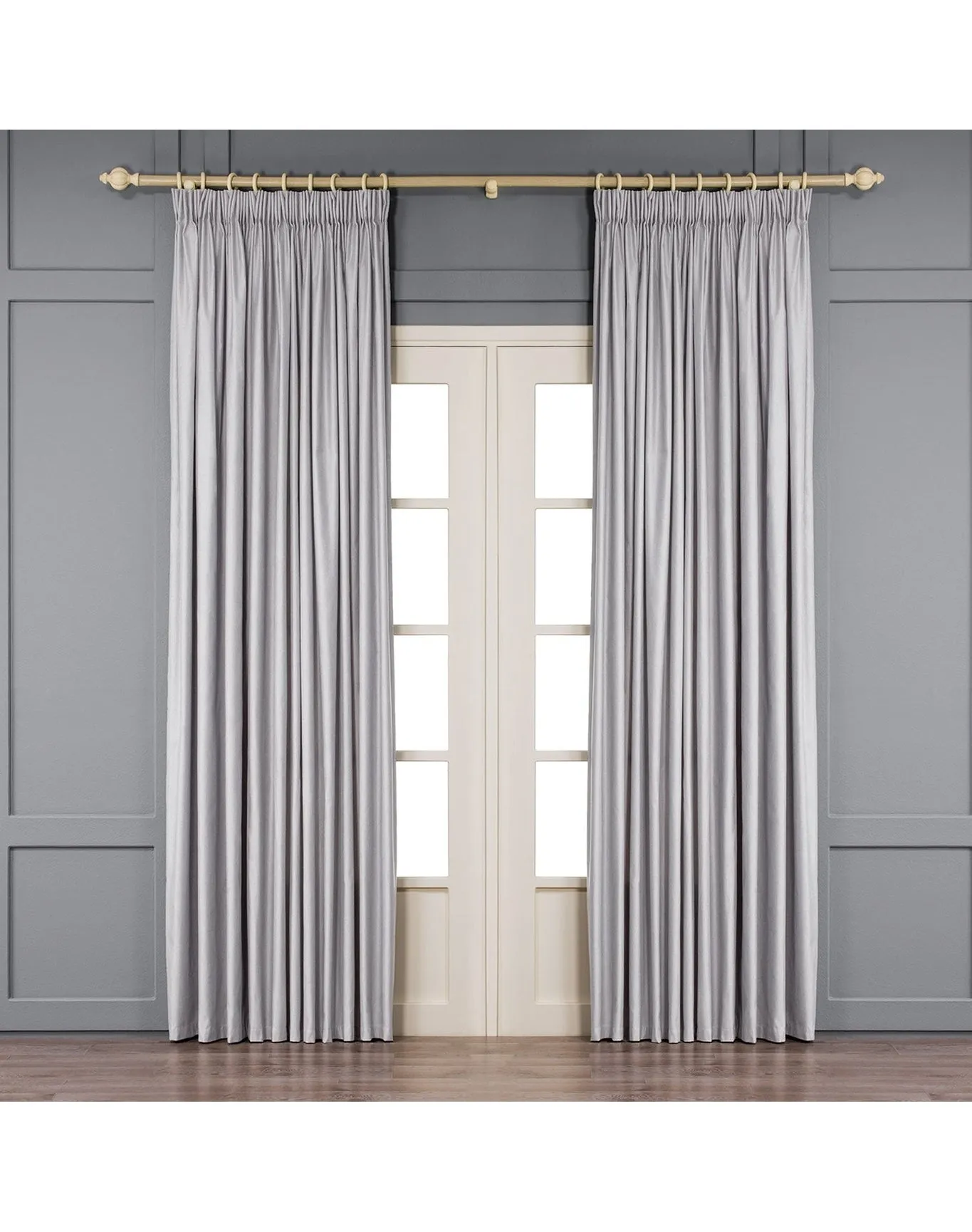 Orlando Curtains And Tiebacks | Grey TOGAS