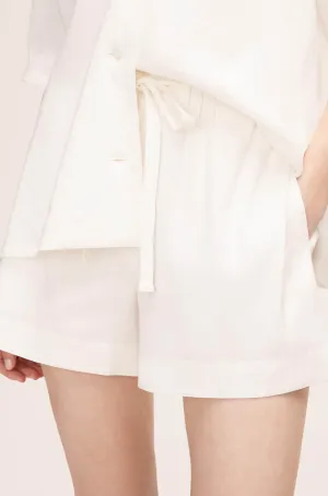 Pajama Linen Short | Full Moon REBECCA TAYLOR