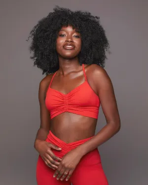 Palma Longline Bra | Fire Red MICHI