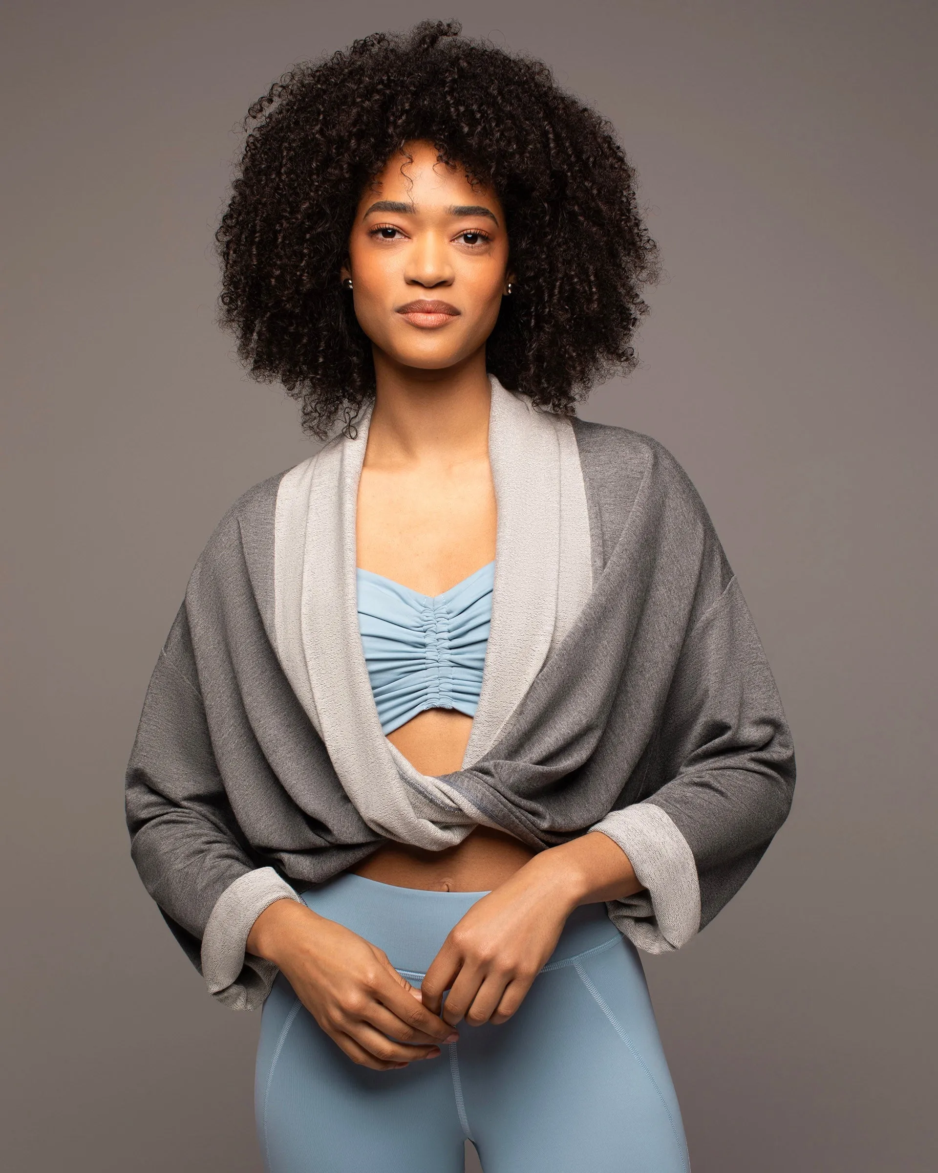 Palma Longline Bra | Ice Blue MICHI