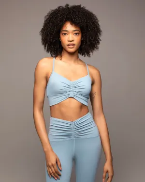 Palma Longline Bra | Ice Blue MICHI
