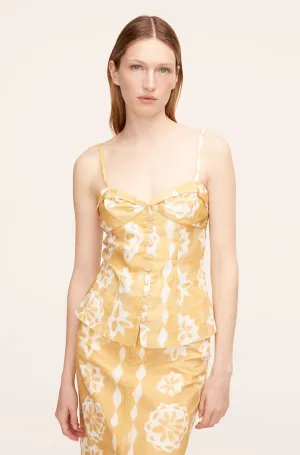Paper Fleur Button Front Tank | Paper Fleur Ginger Combo REBECCA TAYLOR