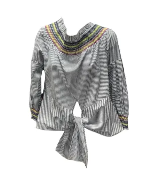 Parker Womens Striped Shirt M